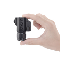 Senter LED Mini USB Isi Ulang Tahan Air dengan Zoom, Lampu Taktis Kuat untuk Memancing, Berkemah, Berburu, dan Penggunaan Luar Ruangan