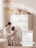 Commode à 5 tiroirs multicouche en métal de luxe léger, unité de rangement verticale pour chambre, commode en fer écologique, organisateur latéral de vêtements