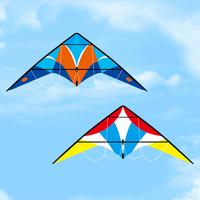 Cerf-volant acrobatique à double ligne, motif coloré, design personnalisé, pour enfants et adultes, idéal pour la plage et les sports de plein air