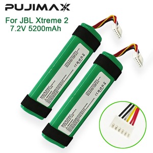 Pujimax แบตเตอรี่ชาร์จได้7.2V 5200mAh สำหรับ <span class=keywords><strong>JBL</strong></span> <span class=keywords><strong>Xtreme</strong></span> 2ลำโพงบลูทูธ SUN-I NTE-103 ID1019ลิเธียมไอออน - Product Image 2