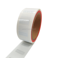 Mini étiquette RFID 29x14, autocollant auto-adhésif NFC, étiquette intelligente HF RFID personnalisée, incrustation humide NFC, autocollant de logo avec impression URL programmable