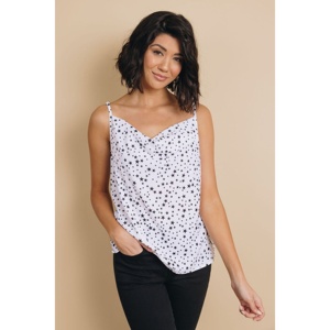 Canotta da donna con scollo largo da donna canotta traspirante all'uncinetto con decorazione in pizzo canottiera monoposto Casual per il risveglio primaverile - Product Image 1