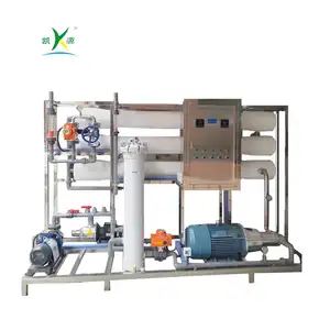 Máquina de desalinización de agua salada de 3 t/h, sistema de filtro de agua, máquina purificadora de agua con energía solar de ósmosis inversa