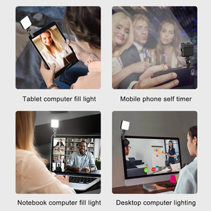 AY49 video <span class=keywords><strong>vlogging</strong></span> kit LED Luz de relleno cámara-montaje vlogger micrófono con mango de agarre y controlador para teléfonos inteligentes vlog - Product Image 5