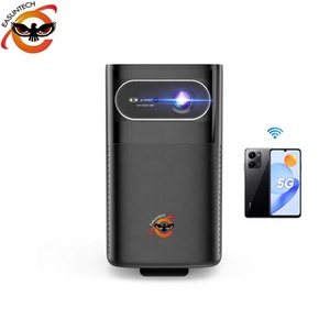 EASUNTECH M1 Battery Wifi hd 1080p Rechargeable 3D TV Outdoor Led DLP 4K Portable Mini Mobile Home Theater <b>Projectors</b> for Sale - Product Image 1