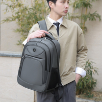 Mochila para Portátil con Múltiples Compartimentos, Interfaz de Carga, Resistente al Desgaste, con USB