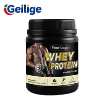 Poudre de protéines de lactosérum à la vanille OEM 500g, teneur élevée en protéines, croissance musculaire, complément nutritionnel après l'entraînement, nutrition pour la salle de sport