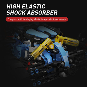 APP Programmable 466PCS STEM Building Block Set Drift Car Double Télécommande 30m Portée Câble USB Inclus Jouet Enfants - Product Image 2