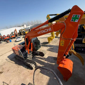 Used Hitachi ZX120 Excavator 12Ton Hydraulic Crawler Digger Original Japan Hitachi Good Condition Low Hours <b>Cheap</b> Price - Product Image 1