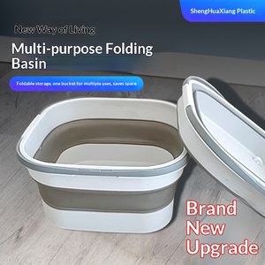 Baignoire pliable pour les pieds en <span class=keywords><strong>plastique</strong></span> avec poignée, idéale pour le massage et l'hygiène domestique – Offre spéciale - Product Image 2