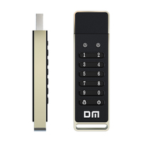 Secure Portable 32GB USB 3,2 Flash Drive a prueba de polvo e impermeable protegido con contraseña Hardware Cifrado Modelo de metal en stock