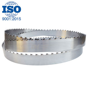Lames de scie à ruban en carbure de tungstène TCT de qualité industrielle DH, personnalisables OEM, pour la coupe du bois - Product Image 4