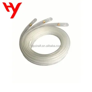 rubber flat hose for friction air shaft 20 x 1.5 mm (White color)