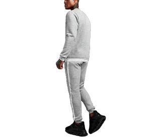 Ensemble de survêtement respirant pour homme avec broderie de logo personnalisé, 100 % coton, collection hiver 2026, style décontracté, vente en gros, mode streetwear - Product Image 6