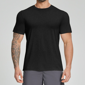 <span class=keywords><strong>Camiseta</strong></span> Deportiva de Manga Corta para Hombre, Personalizada, Mezcla de Lyocell y Lana <span class=keywords><strong>Merino</strong></span>, Transpirable, de Secado Rápido, para Deportes al Aire Libre, Running y Entrenamiento - Product Image 6