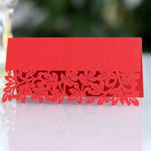 Cartes d'invitation de mariage personnalisées 2025, impression élégante, carte découpée au laser faite à la main, invitation de mariage - Product Image 6