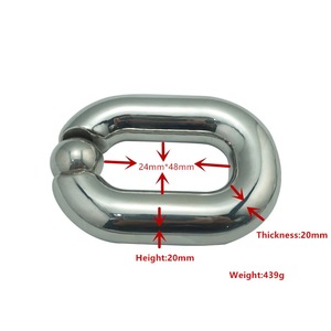 Vertraging Ejaculatie Cock <span class=keywords><strong>Ring</strong></span> <span class=keywords><strong>Sex</strong></span> Toys Zware Mannelijke Scrotum Brancard Metalen Magnetische <span class=keywords><strong>Penis</strong></span> <span class=keywords><strong>Ring</strong></span> Voor Mannen - Product Image 2