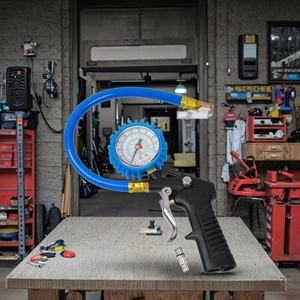 Pistola de Aire para Inflar y Desinflar Neumáticos con Manguera de 360 Grados, Fácil de Usar para el Mantenimiento de Automóviles - Product Image 4