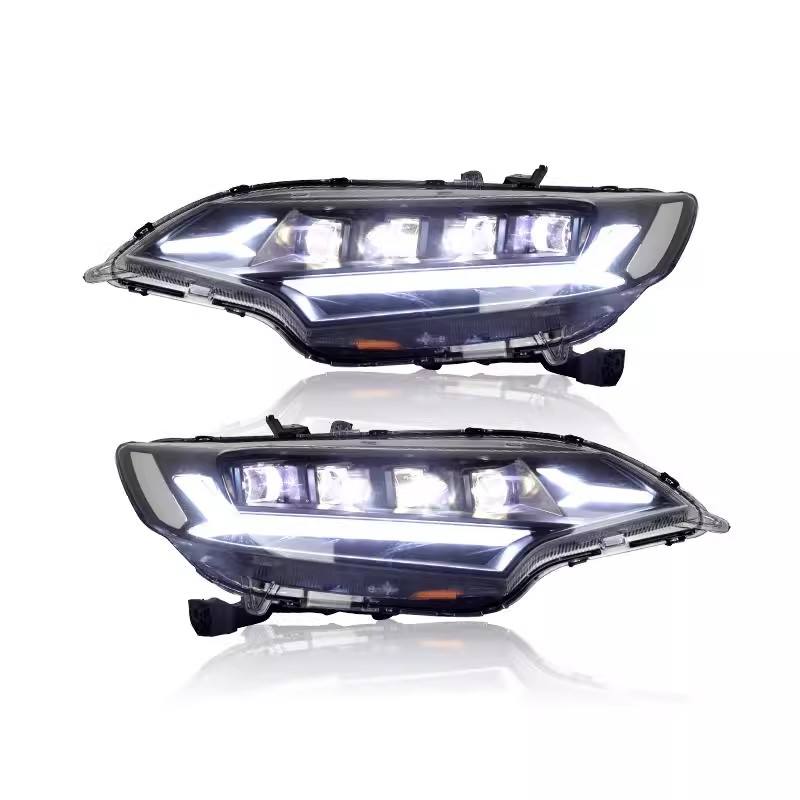 headlight devil eye White