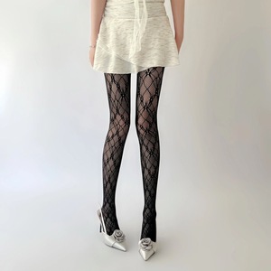 Japanese Style Jk Pantyhose Black Mesh Ultra Thin 0D Sheer Women's Tights For Spring Summer - Product Image 2