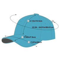 Casquette de baseball 6 panneaux Wins Flying Truck Driver Hat Micro-bend en coton respirant avec broderie, idéale pour l'été et les activités de plein air