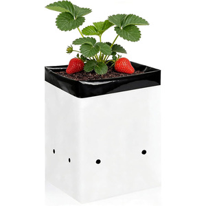 Vente en gros <span class=keywords><strong>de</strong></span> sacs <span class=keywords><strong>de</strong></span> culture en plastique <span class=keywords><strong>de</strong></span> 10 gallons, sacs <span class=keywords><strong>de</strong></span> culture Panda Film noir et blanc pour pépinière et horticulture - Product Image 1