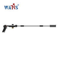 Pistolet lance-flammes pour foyer, couleur de coque personnalisable, canon détachable, flammes à haute température, pour brûler des effets de flamme spécifiques au foyer