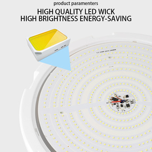 Luci solari 40W Indoor House Outdoor waterproofreed risparmio energetico giardino Spot ufo <span class=keywords><strong>solare</strong></span> plafoniera per la casa - Product Image 5