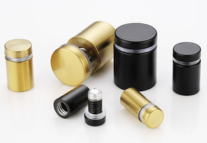 12 Mét 16 Mét 19 Mét Đen Vàng Thép Không Gỉ Quảng Cáo Sửa Chữa Đinh Dấu Hiệu Standoff Vít - Product Image 4