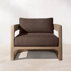 Ghế sofa Gỗ tếch rắn hàng đầu thiết lập các yếu tố ngoài trời kháng, hoàn hảo cho hành lang khách sạn, biệt thự, sân thượng và sân trong - Product Image 2