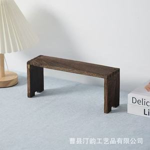 Estante de almacenamiento minimalista de madera transfronterizo en stock, estante de aromaterapia y perfumes de tres niveles, estante para postres y pasteles para exteriores. - Product Image 3