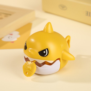 พวงกุญแจการ์ตูนฉลามกัดด้าย ของเล่นฉลามกัดด้ายแบบดึงเชือกเคลื่อนไหวได้ ฉลาม<span class=keywords><strong>กิน</strong></span><span class=keywords><strong>ปลา</strong></span>เล็ก - Product Image 3