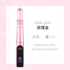 Pluma de esmalte de uñas multifunción de alta calidad con pantalla <span class=keywords><strong>mini</strong></span> perforador de uñas eléctrico portátil - Product Image 5