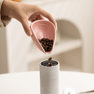 Modern Design Ceramic Coffee & <b>Tea</b> Barista Tools Bean Dosing Tray for Espresso & <b>Tea</b> New Product Ideas - Product Image 3