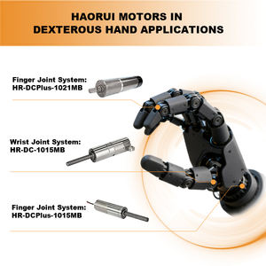 Motore Brushless a Nucleo Piccolo con Spazzole in Metallo Prezioso ad Alta Coppia e Ingranaggi per Robot Umanoidi e Droni - Product Image 2