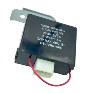 รีเลย์ปรับได้เมก้า วิคเตอร์ แฟลชเชอร์ 24V BS-12HN-A86 สำหรับซ่อมไฟเลี้ยวรถยนต์ - Product Image 1
