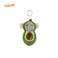 Famipet Fabrikant Op Maat Ontworpen Schattig Zacht Pluche Fruit Dieren Tas Charm Pluche Sleutelhanger Speelgoed
