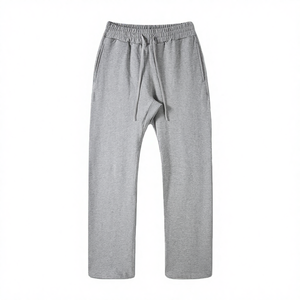Joggers décontractés pour hommes, style streetwear sportif, coupe droite, respirants, anti-plis, avec cordon de serrage, personnalisables, pour le quotidien - Product Image 4