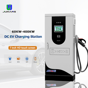 <span class=keywords><strong>JUH</strong></span> 60KW à 400KW Commercial Ethernet Wifi 4G OCPP1.6 EV Station de charge IP55 Pile de charge EV montée au sol pour le chargement de la voiture - Product Image 1