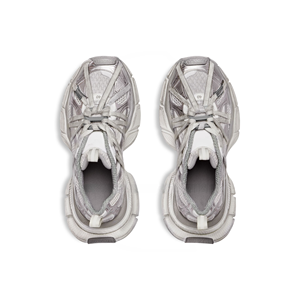 Baskets décontractées à plateforme avec empeigne en maille technique, multi-lacets, style 'Dad Sneakers', silhouette sportive rétro, confortables et au style urbain - Product Image 5