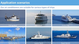 Tùy chỉnh điện áp cao DC đầu vào 48000 Btu tích hợp biển bay hơi làm mát không khí cao áp DC máy nén tiết kiệm năng lượng - Product Image 3