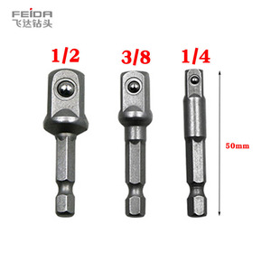 Feida tùy chỉnh <span class=keywords><strong>8</strong></span> cái <span class=keywords><strong>1</strong></span>/<span class=keywords><strong>4</strong></span> "Hex Shank tác động điều khiển đánh giá ổ cắm bộ điều hợp để giữ <span class=keywords><strong>1</strong></span>/<span class=keywords><strong>4</strong></span>" 3/<span class=keywords><strong>8</strong></span> "<span class=keywords><strong>1</strong></span>/2" Ổ cắm mũi khoan - Product Image 5