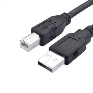 坎特尔1.5M 3M 5M 10M USB 2.0公到打印机公电缆数据传输打印机电缆