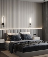Panneau mural WPC de style moderne Panneau intérieur décoratif en fibre de bambou cannelé 3D Solution de conception graphique étanche à l'humidité