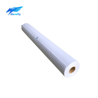 Papel para Plotter de 24 Pulgadas, Rollo de Papel para Plotter de 24 Lb. Cartón Blanco Opaco Premium con Núcleo Encintado de 24 Pulgadas Papel de Ingeniería de 500 Pies Cuadrados
