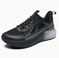 Sepatu Lari Pria Model Baru Berbahan PU Mesh Lining EVA Midsole Wide-Toe, Bernapas, Empuk, Ringan, Gaya Barefoot untuk Musim Panas
