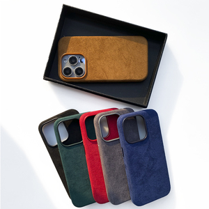 Bán Buôn Da Lộn Da Đầy Đủ Bìa Trường Hợp Đối Với iPhone 15 Pro Max Không Thấm Nước Không Dây Sạc Từ Hỗ Trợ Bảo Vệ Bìa - Product Image 1