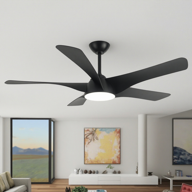 Household Ceiling Fan with Light, Integrated Light and Fan, Factory Direct Wholesale 60-Inch Ceiling Fan