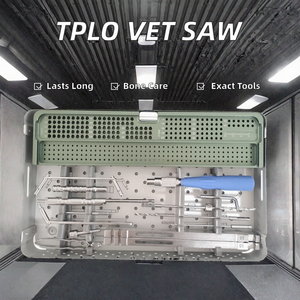 Outils chirurgicaux vétérinaires RUIJIN NS-6060 B, outils orthopédiques vétérinaires, scie TPLO avec lames en acier pour la chirurgie croisée - Product Image 2