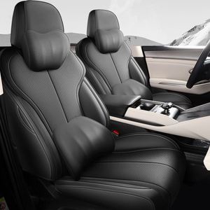 Housses de siège de voiture en cuir personnalisées pour BYD Qin L 2025, taille originale, imperméables, pour la décoration intérieure de la voiture, fabricant - Product Image 6